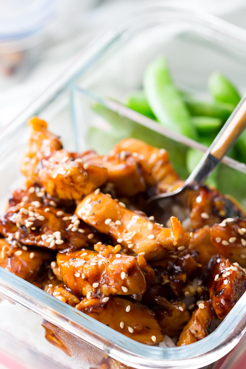 Ginger Orange Chicken Meal Prep