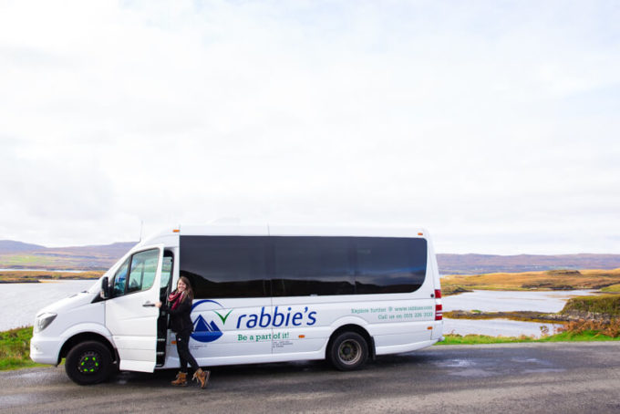 Traveling with Rabbie's through the Isle of Skye