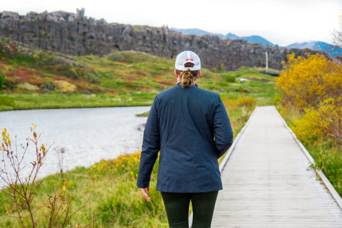 Silfra in Iceland, snorkeling in the continental divide