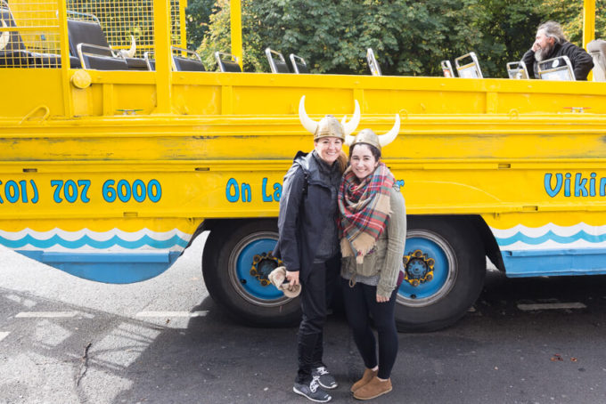 Viking Splash Tour in a duck boat in Dublin