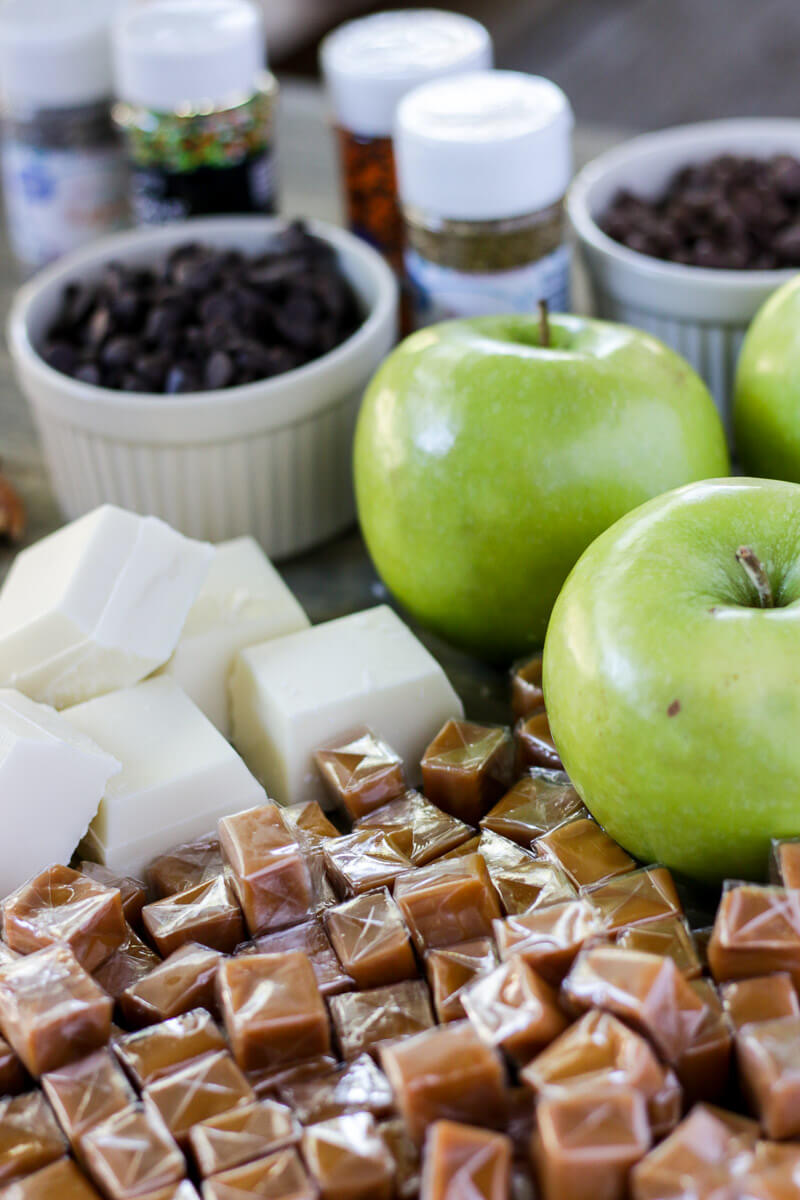 Caramel Apple Slices