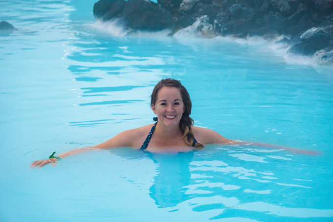 Blue Lagoon soak in Iceland