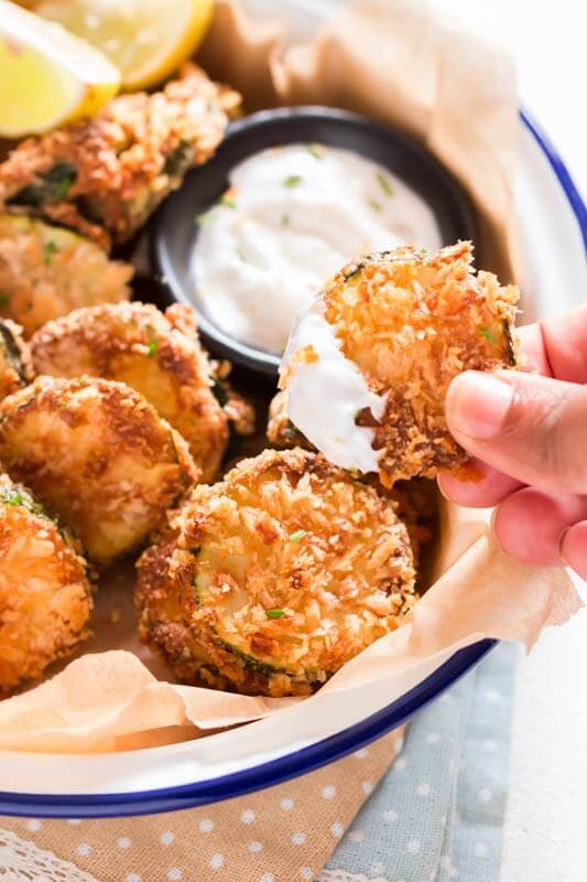 Baked Zucchini Bites