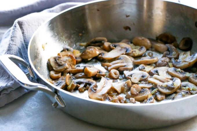 This Mushroom Rice Pilaf is the perfect earthy addition to your dinner table!