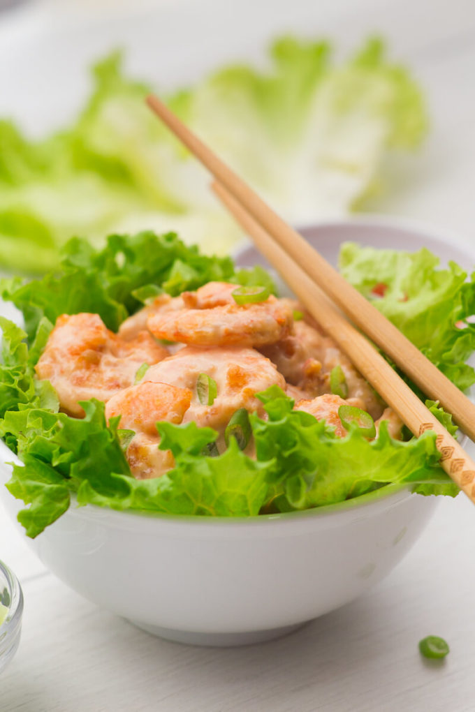 Bang bang shrimp is an easy and delicious shrimp dish with a creamy Thai chili sauce