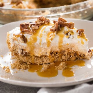 No Bake Butterscotch Pie