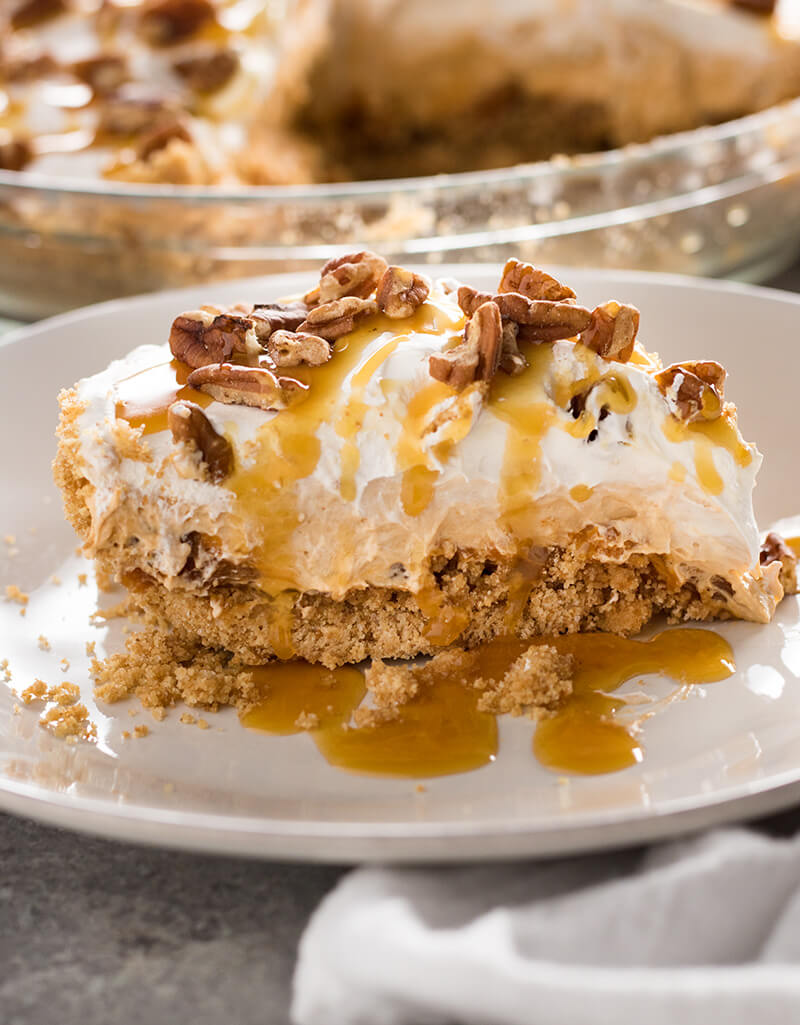 No Bake Butterscotch Pie - Easy Peasy Meals