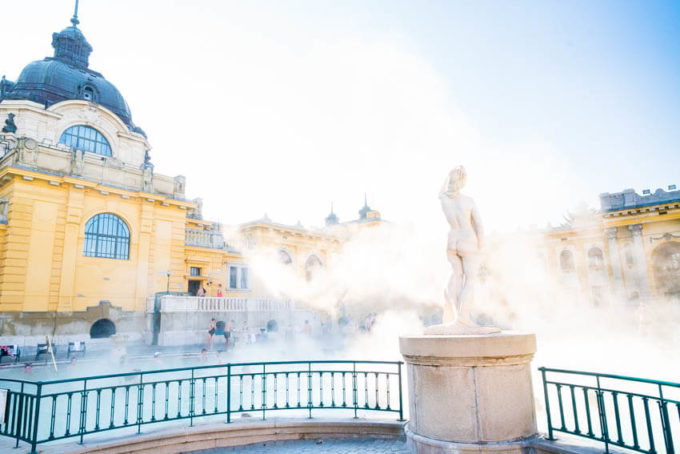 Szechenyi Baths, Budapest Hungary bucket list travel