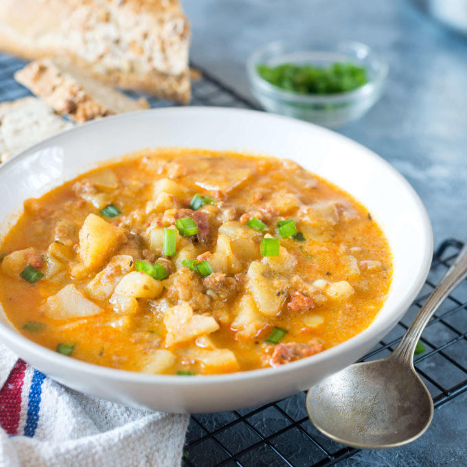 Chorizo and Potato Soup