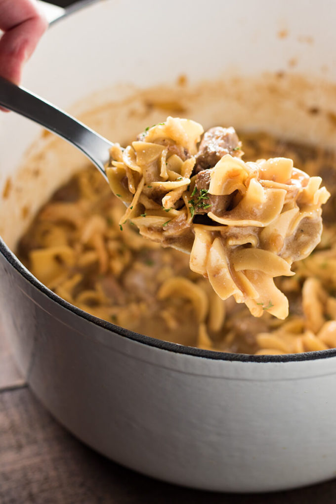 French Onion Beef Noodle Soup Recipe