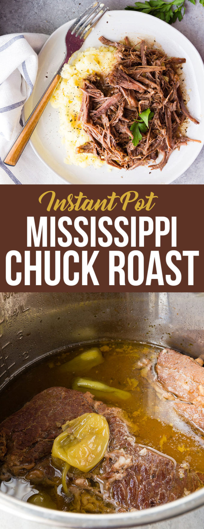Instant Pot Mississippi Roast