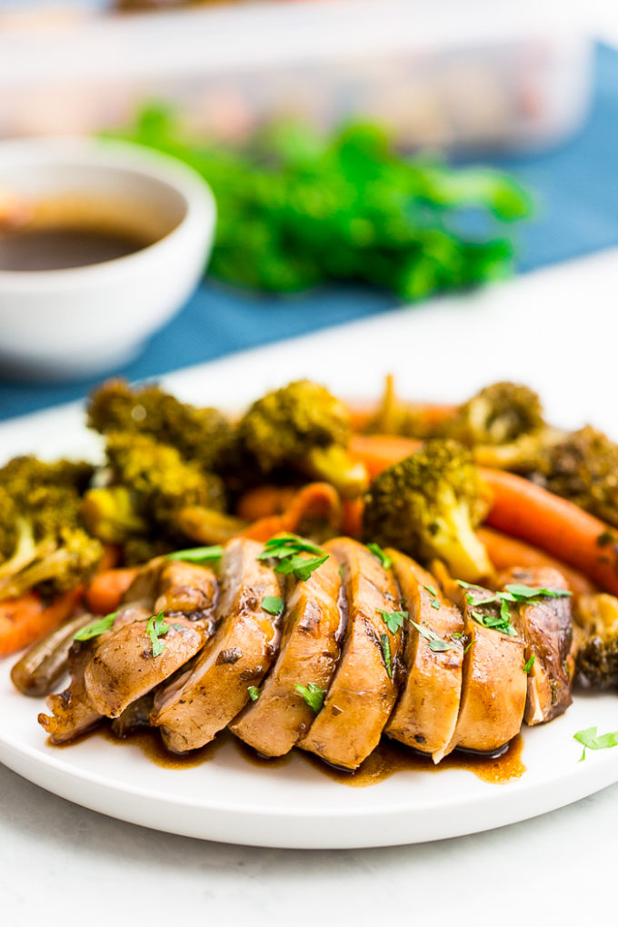 Balsamic Chicken and veggies