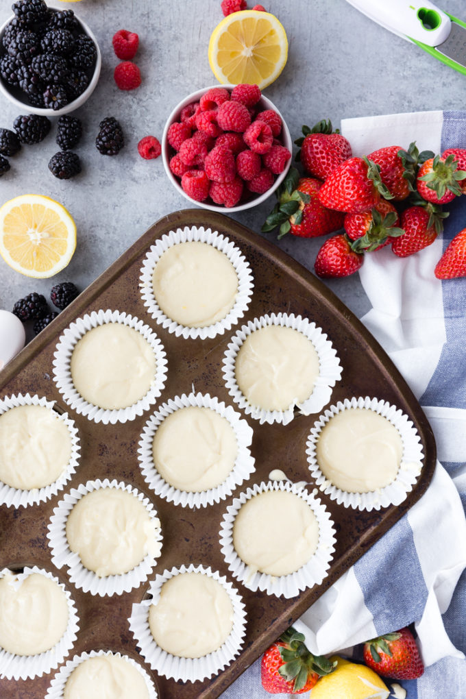 Lemon cupcakes with a lemon raspberry buttercream, start wit a cake mix but better than the box