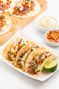 Baja Fish Tacos - Easy Peasy Meals