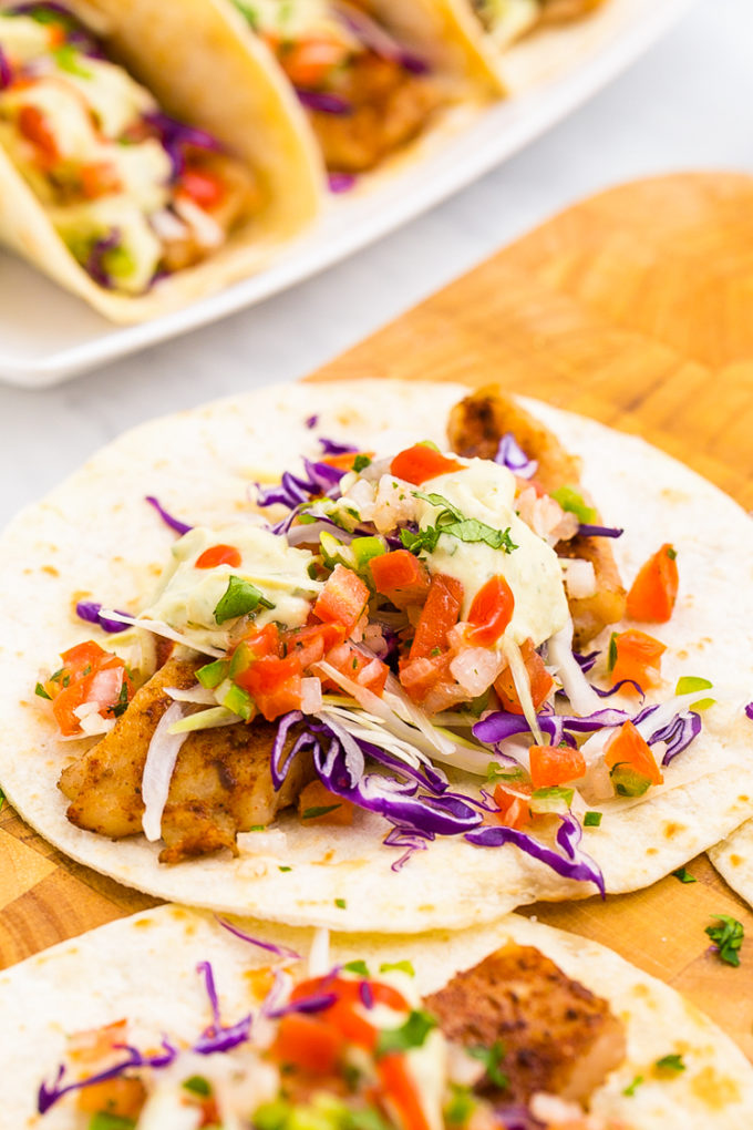 Baja Fish Tacos - Easy Peasy Meals