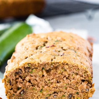 Easy Zucchini Bread, great for using summer zucchini, wonderful texture, delicious, soft, tender, flavorful quick bread.