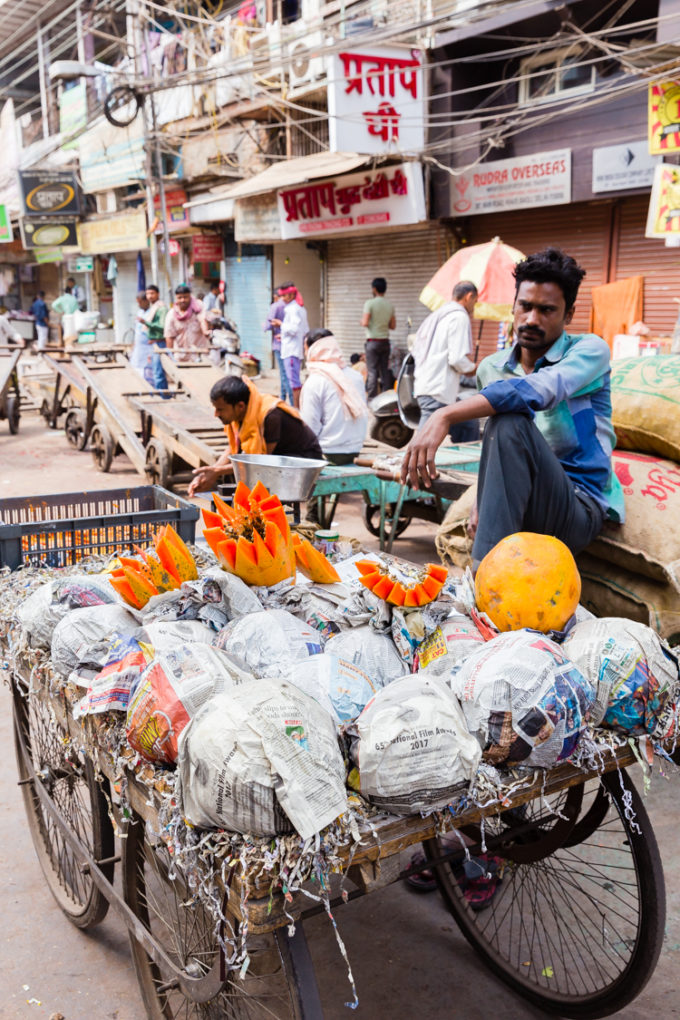 Fruit Vendor from Old Delhi India