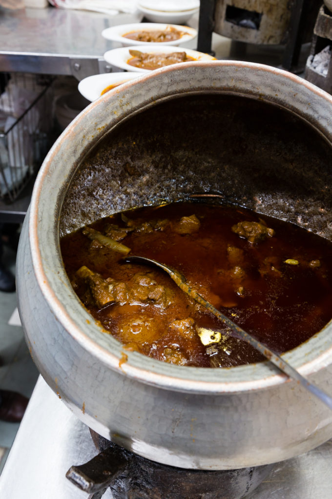 Lamb curry from Karim's