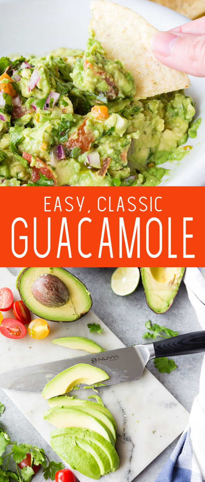 Easy Classic Guacamole, this Guacamole is made with delicious avocado, cilantro, and onion. 