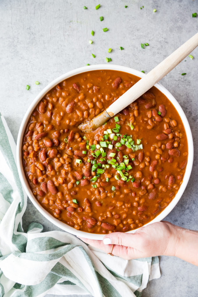 No soak instant pot baked beans