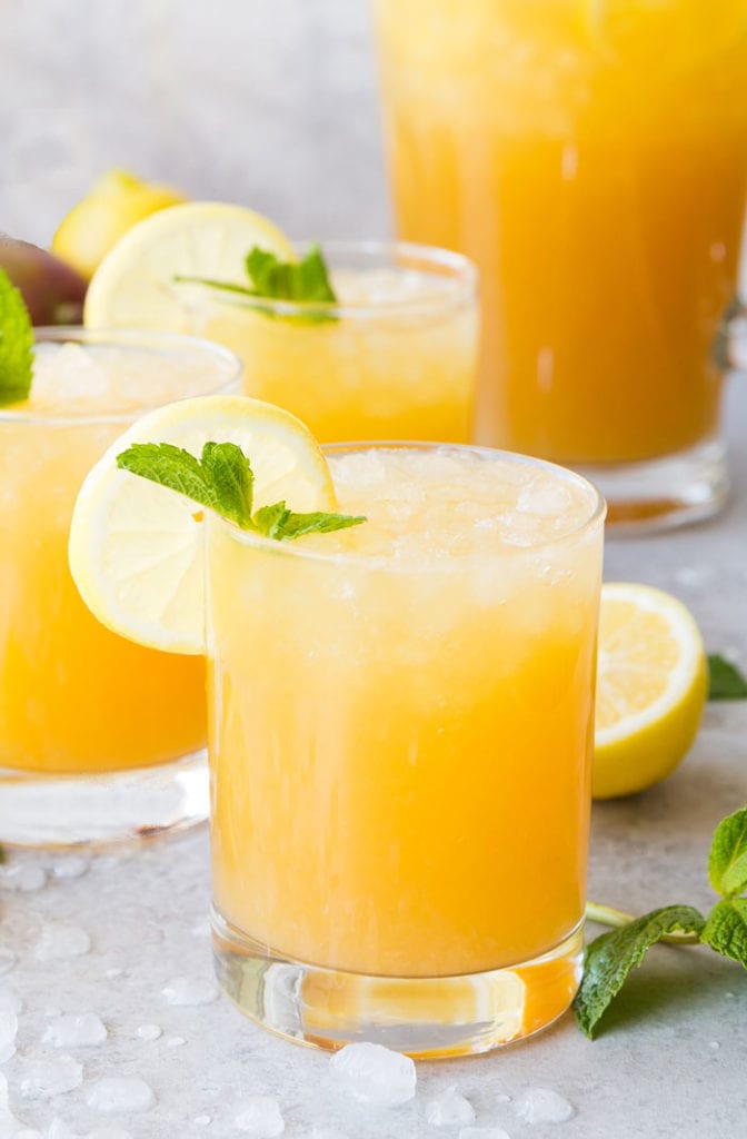 Mango Black Tea Lemonade Easy Peasy Meals
