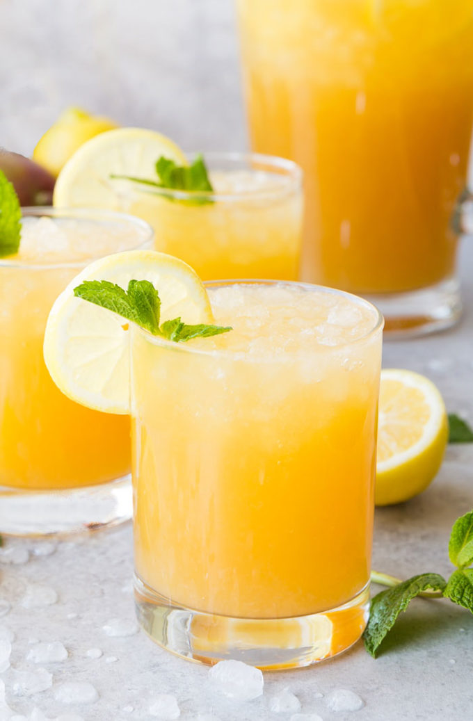 Mango Black Tea Lemonade