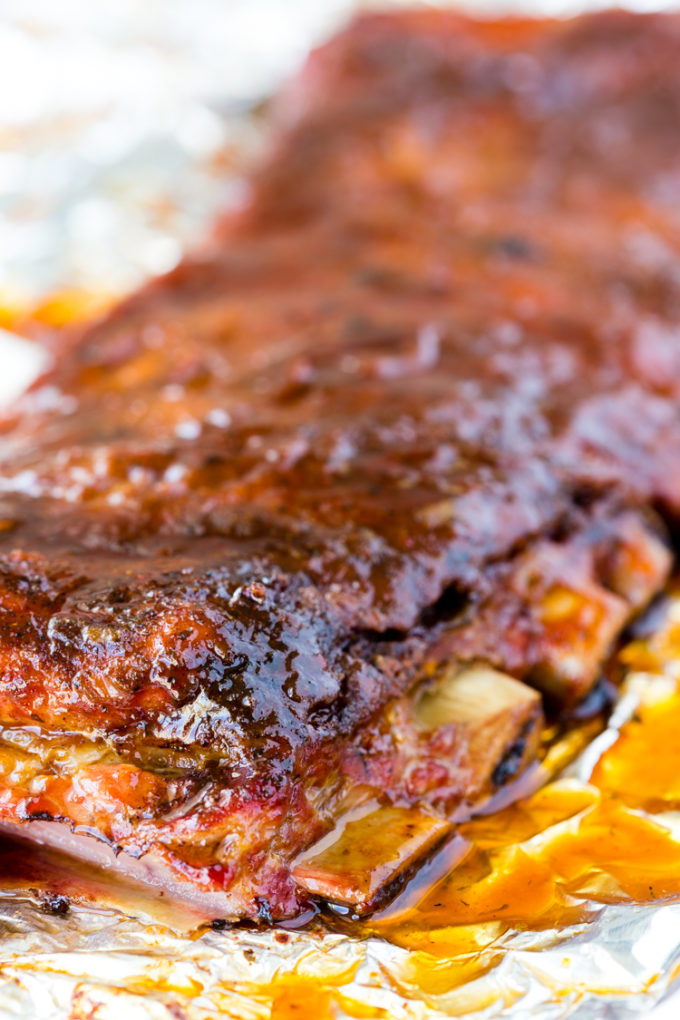 The best BBQ baby back ribs recipe, a slab of ribs