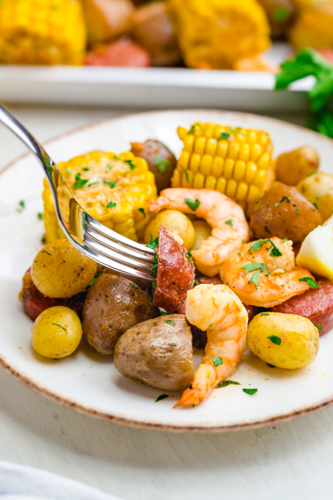 Sheet Pan Shrimp Boil