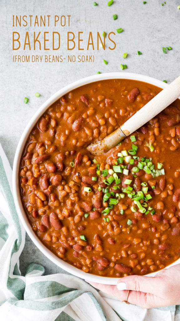 Instant Pot Baked Beans Easy Peasy Meals