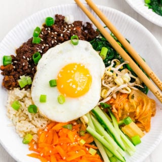 Bibimbap Korean Beef Bowls