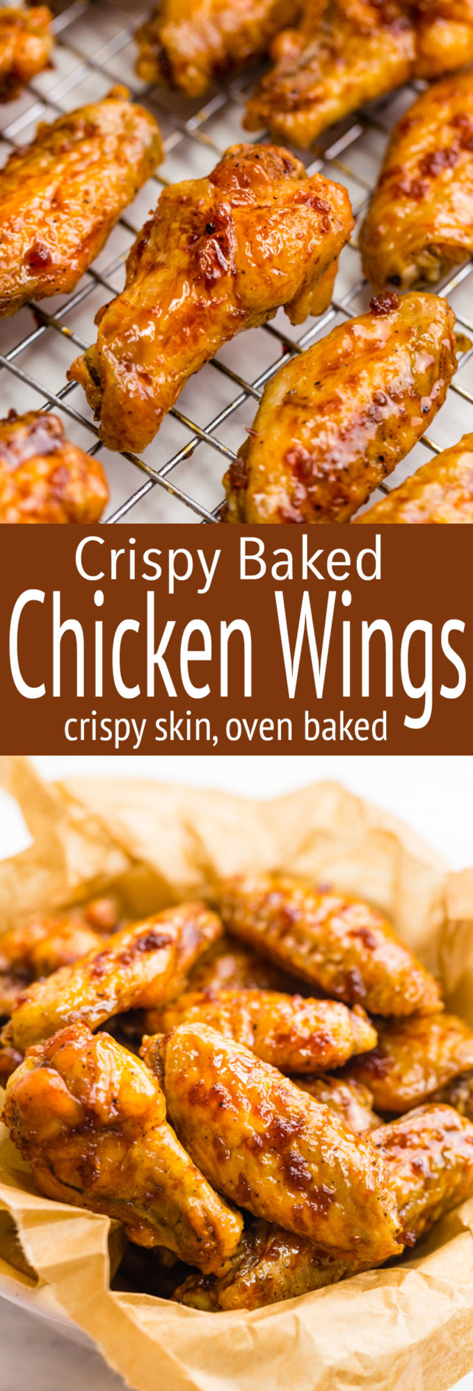 Crispy Oven Baked Chicken Wings - Easy Peasy Meals