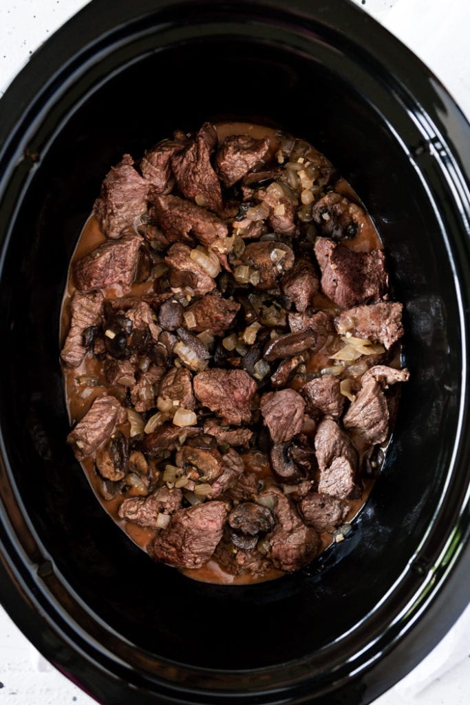 Beef Tips and Gravy Slow Cooker Easy Peasy Meals