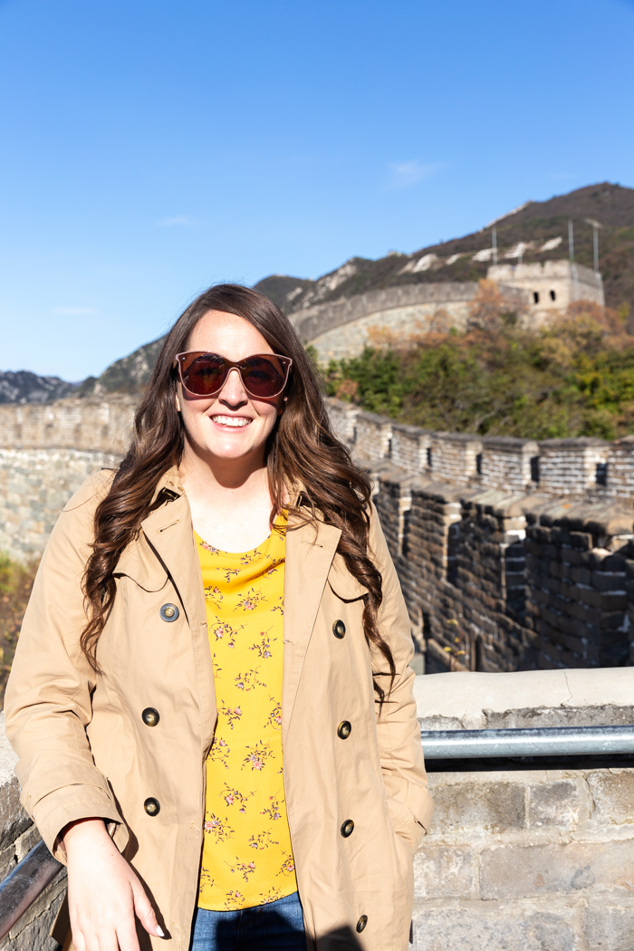 Visiting the Great Wall of China