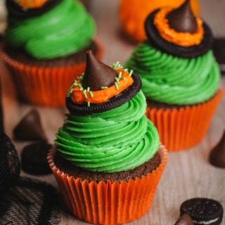 Witches Hat cupcakes