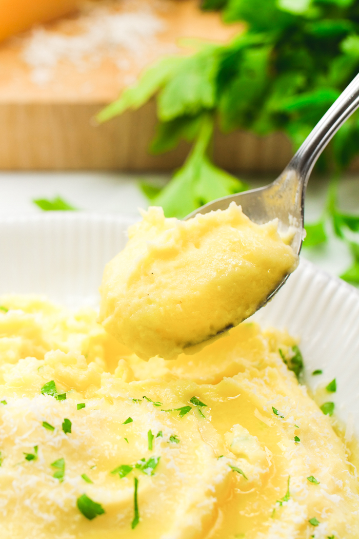 Herb Butter Mashed Potatoes, how to make mashed potatoes right