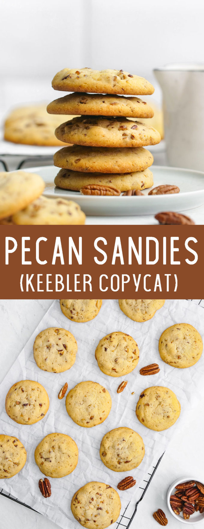 Easy to make, deliciously buttery Pecan Sandies copycat cookies