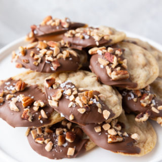 Toffee Pecan Christmas cookies