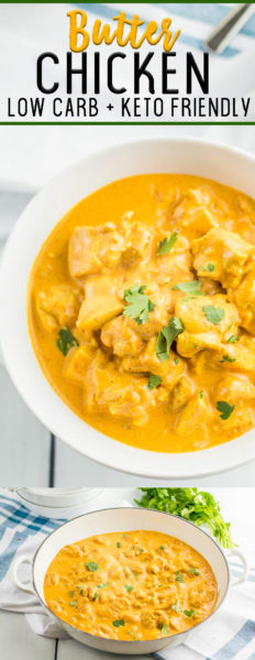Butter Chicken (Low Carb, Keto) - Easy Peasy Meals