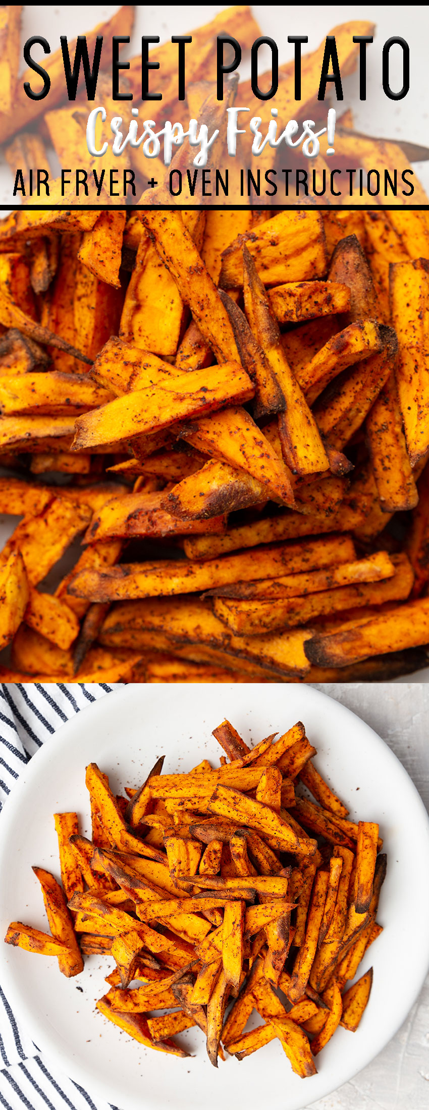 Air Fryer Frozen French Fries with French Fry Seasoning - Courtney's Sweets