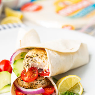 Greek Chicken Wraps