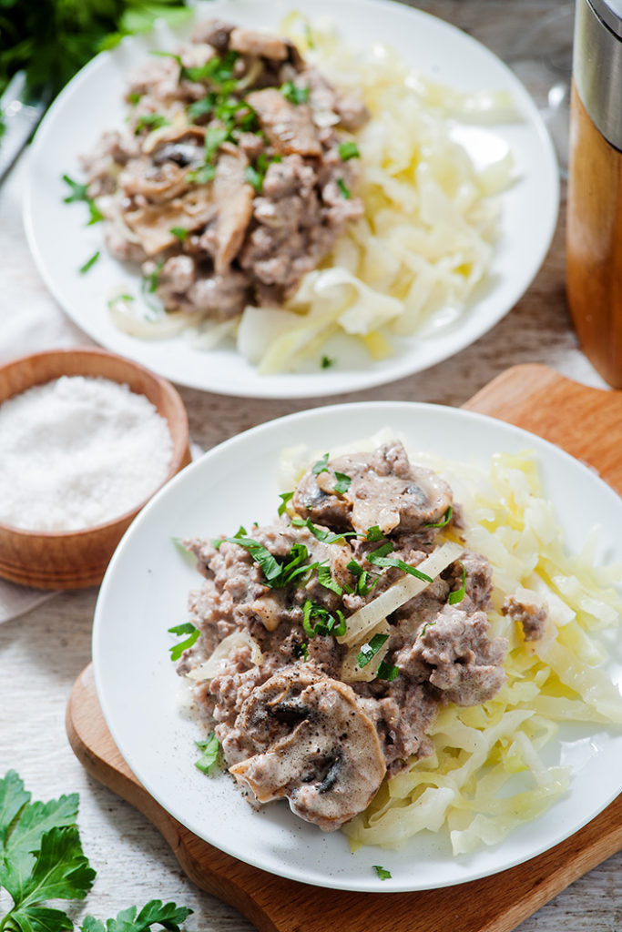 Low Carb Beef Stroganoff Easy Peasy Meals