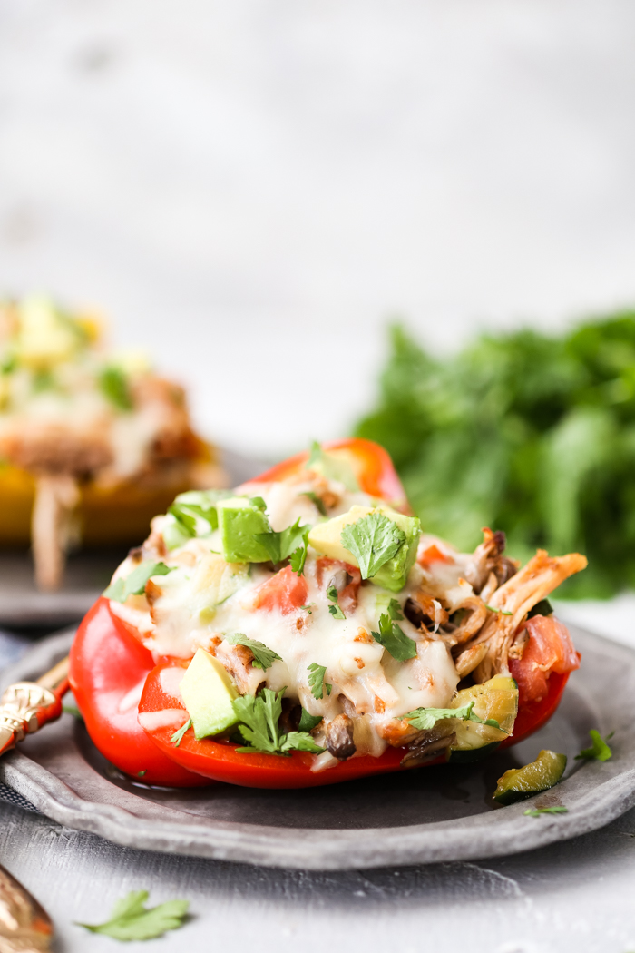 Easy to make pork stuffed peppers