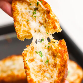 World's best cheesy garlic bread