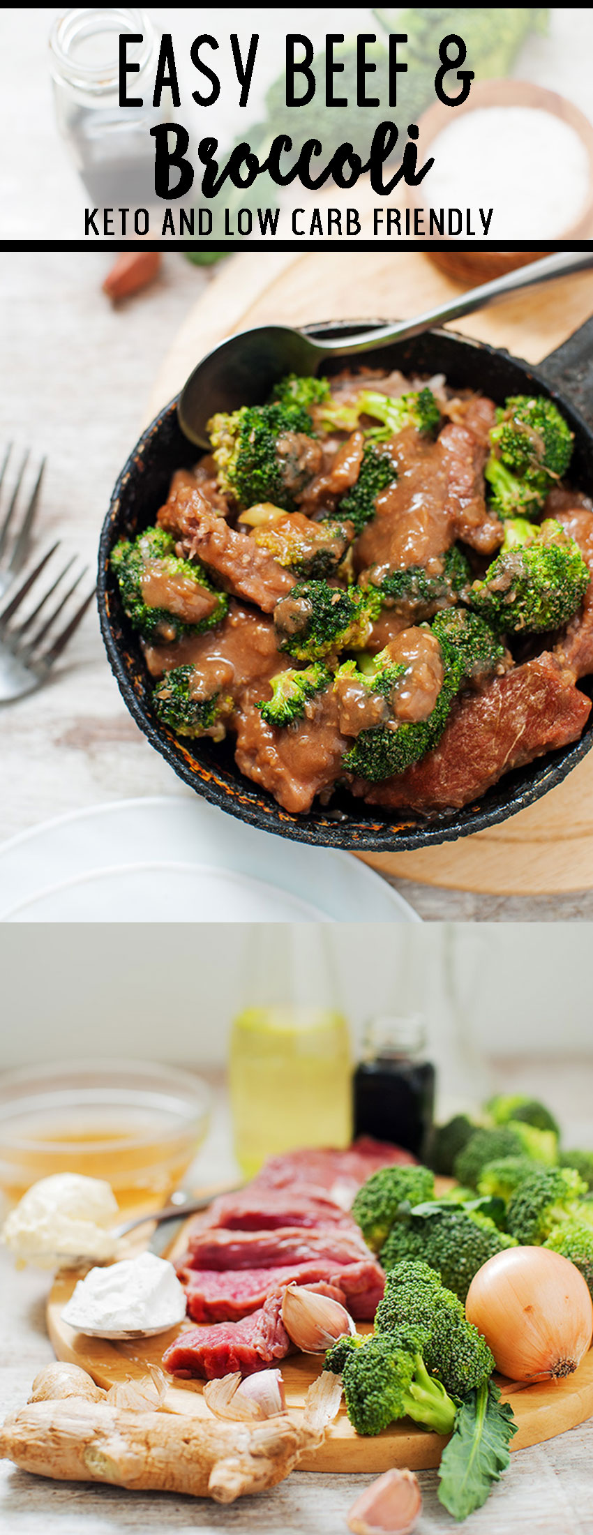 Keto beef and broccoli- a low carb solution for our favorite take out