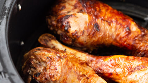 air fryer turkey legs in the air fryer