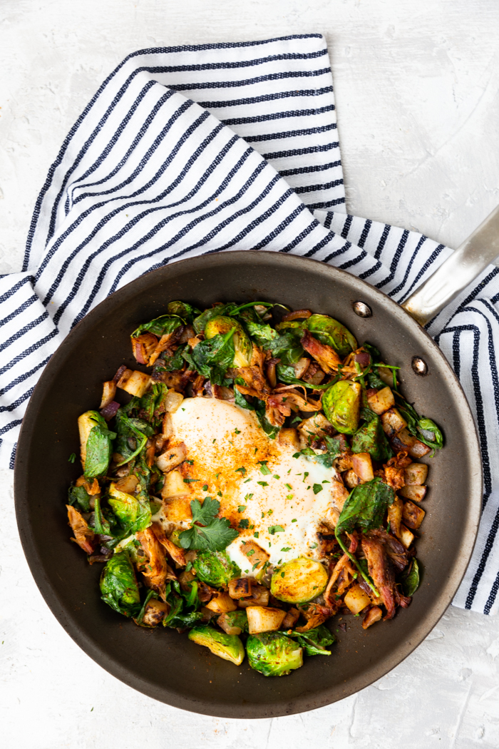 Pulled Pork Breakfast Hash