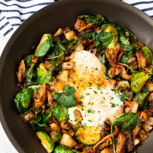 Pulled Pork Breakfast Hash (Keto Breakfast) Easy Peasy Meals