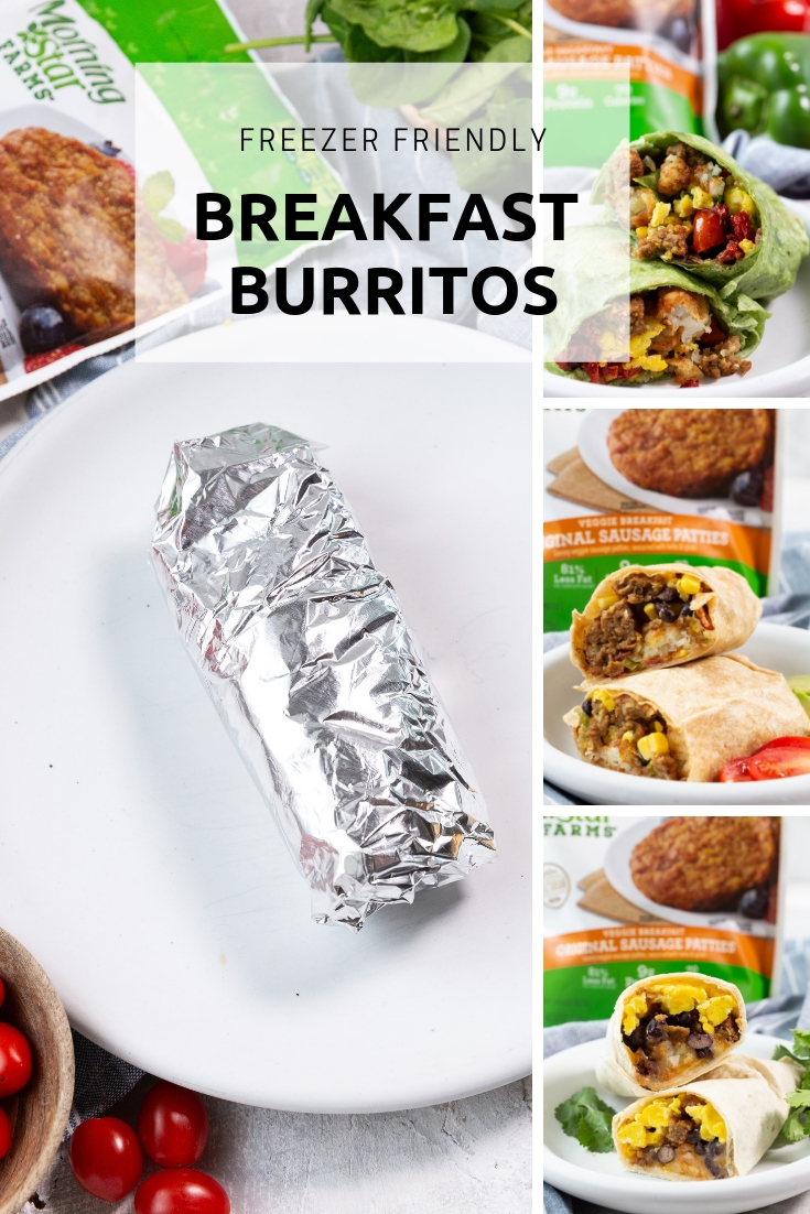 Freezer breakfast burritos