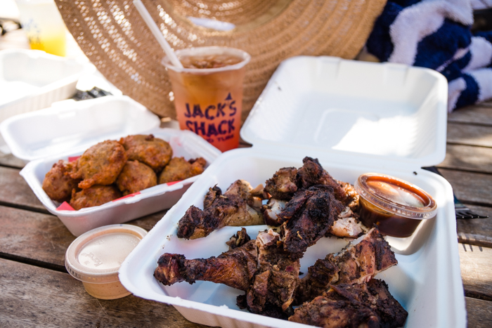 Jerk chicken from Jack's Shack