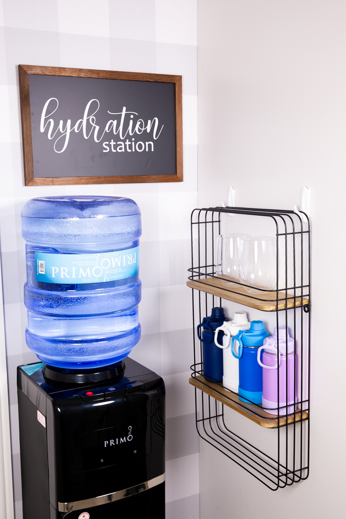 Hydration station with Primo Water dispenser